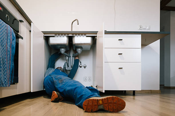 Professional Leak Detection technician working in Winston-Salem, NC